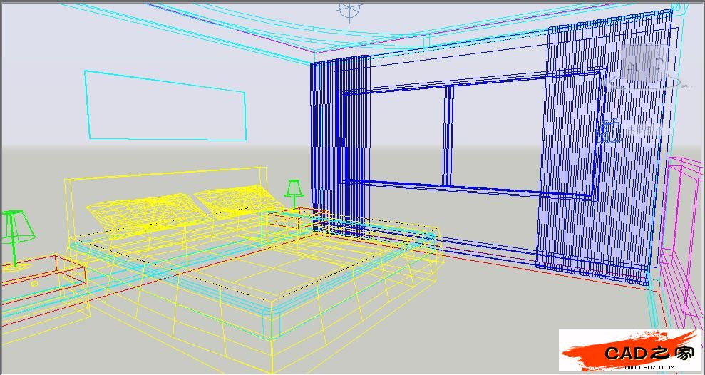 AutoCAD渲染教程：室內裝飾效果圖渲染圖解_中國教程網