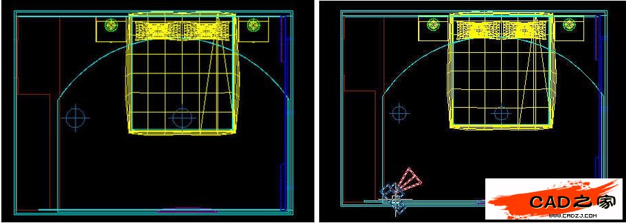 AutoCAD渲染教程：室內裝飾效果圖渲染圖解_中國教程網