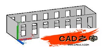 AutoCAD 2011新功能教程：曲面命令創建樓房_中國教程網