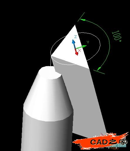 AutoCAD教程：一字形和十字形螺絲刀頭的畫法_中國(guó)教程網(wǎng)