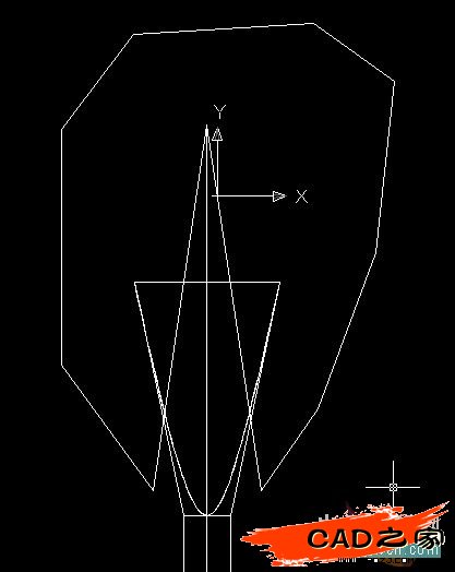 AutoCAD教程：一字形和十字形螺絲刀頭的畫法_中國教程網
