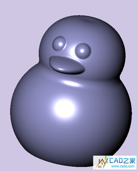 三維CAD軟件教程  用中望3D制作QQ模型