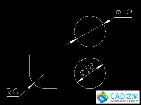 CAD半徑與直徑的標注樣式 - 風徐徐 - 空與間