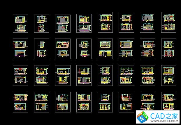 AucoCAD客廳立面圖免費(fèi)下載
