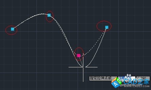 CAD命令的使用之圖文解說(shuō)：[9]樣條曲線