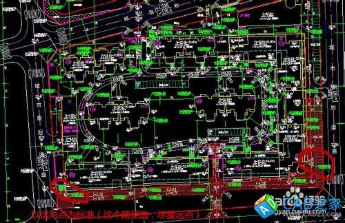 讓CAD圖紙中的坐標和大地坐標吻合（測量必備）