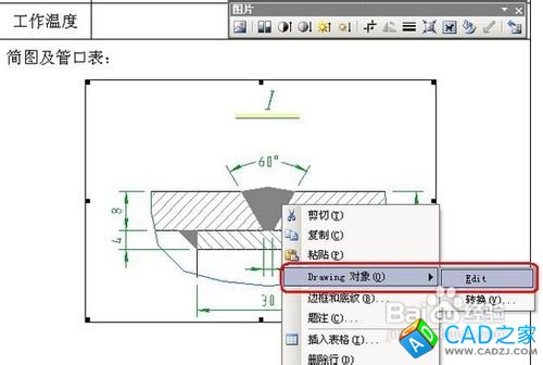 CAD、word、excel三之間的轉(zhuǎn)換
