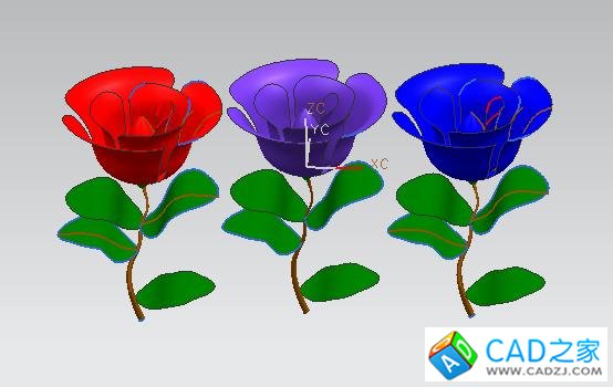 UG6.0制作玫瑰花教程