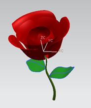 UG6.0制作玫瑰花教程