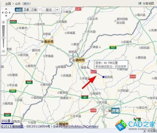 如何為CAD專題地圖加注比例尺