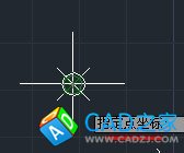 cad教程之標注命令：[4]坐標標注