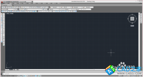 CAD2014如何關閉CAD右上角的幫助和登錄欄