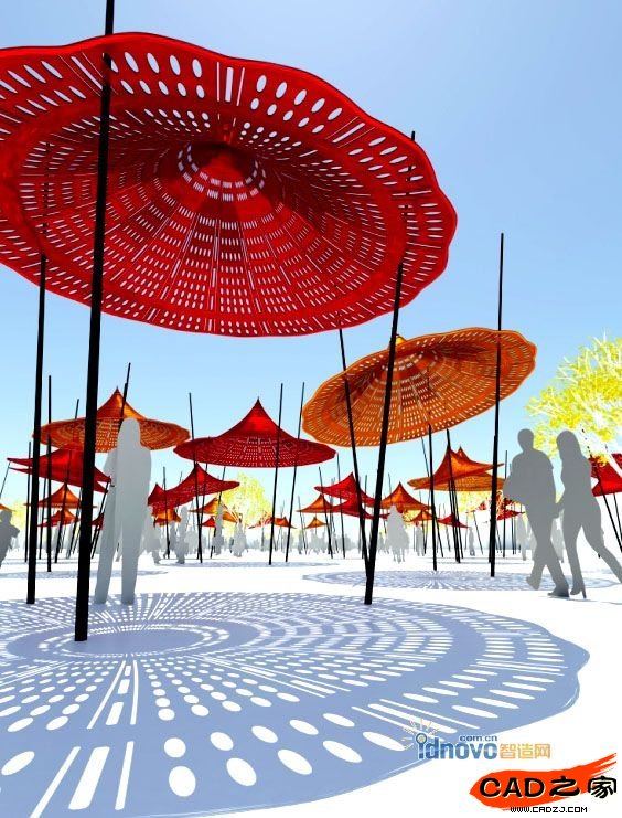 上海世博會景觀設計效果圖三