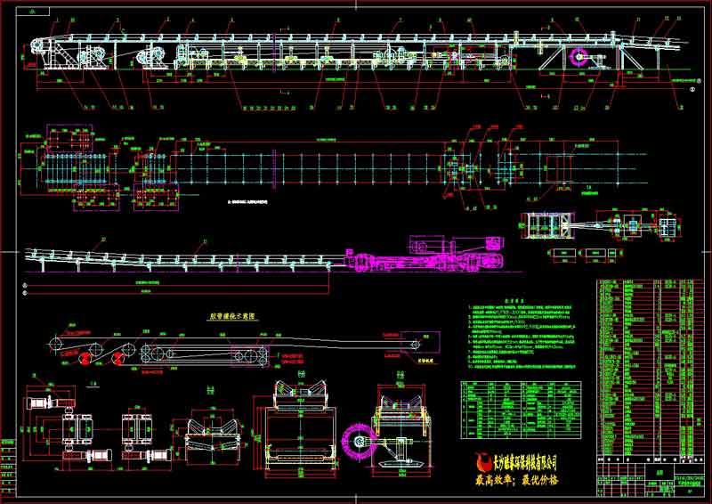DSJ140-200-3X400皮帶輸送機詳圖